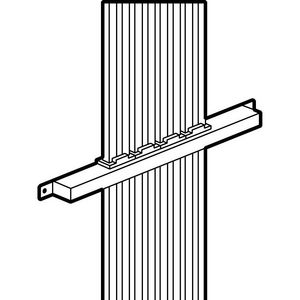 Railsteun ALU C-rail 250/400A