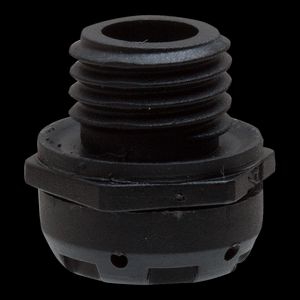 Drukvereffeningscomponent kunststof M12x1,5 zwart (EVPS12BK) VVE=10