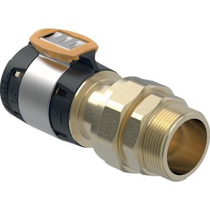 3-del. koppeling FLOWFIT pers 50x1.1/2"bt.dr. brons