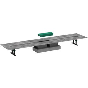 uBox universal compl.set 1200 rechte douchegoot