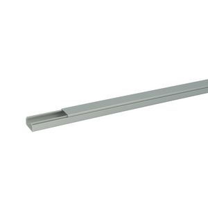 Lengte a 2m. Leidingkanaal Z25 kabelk. aluminiumkleur