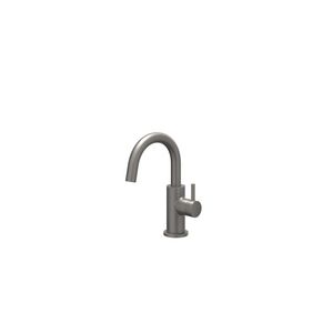 Fonteinkraan BOND staand draaibare uitloop geborsteld metal black PVD