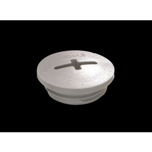 Blindstop kunststof M25x1,5 glasvezelversterkt, donkergrijs (EVSG25SG) VVE=100
