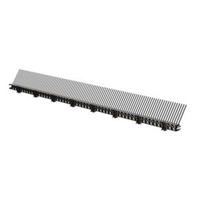Panlat PP ventilerend 30mm x 1mtr. zwart met vogelschroot 85mm