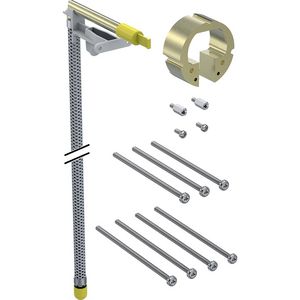 verlengset, wastafelkranen, wand, met inbouw-functiebox