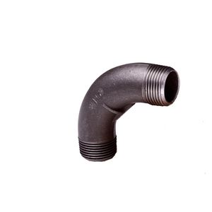 Bocht 90° malleabel gietijzer verzinkt nr.3 1/4" bt. VVE=10