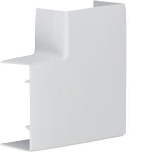 Vlakke hoek voor goot 30x60mm LF lichtgrijs