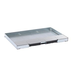 Dekselset metaal 8/12 modulen RVS markeer