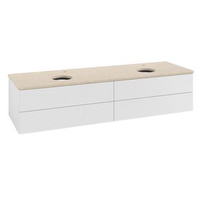 Wastafelonderkast Antao 1600x360x500mm G.White.L L28153GF