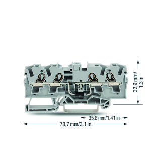 Moduleklem 4-draads diode 1N5408 2004-1411/1000-400 VVE=50