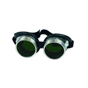 Lasbril groen glas