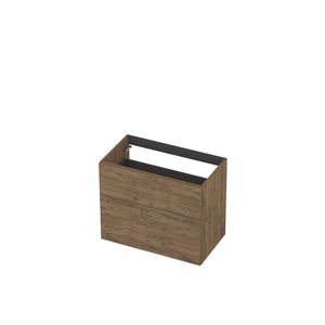 Onderkast 2L a-sym decor tbv grepen 80cm naturel eiken