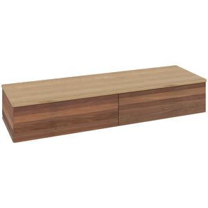 Sideboard Antao 1600x268x500mm Warm Walnut K42101HM