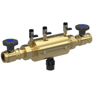 Terugstroombeveiliging BA + kogel + aftrap 1 1/4" bn. k