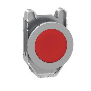Kop verzonken drukknop Metaal Druk/druk Rood