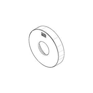 Rozet 78x28,2x15mm chr