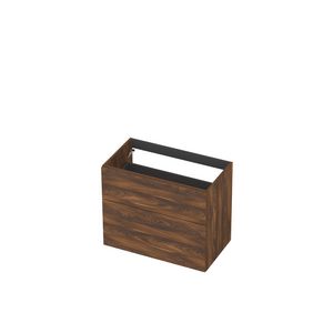 Onderkast 2L a-sym decor tbv grepen 80cm noten