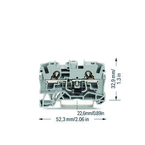 Moduleklem 2-draads diode 1N5408 2004-1211/1000-401 VVE=50