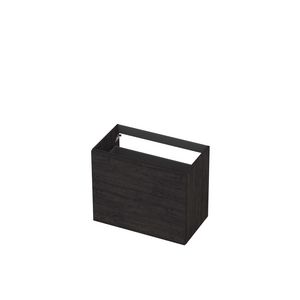 Onderkast 2L a-sym decor tbv grepen 80cm houtskool eiken