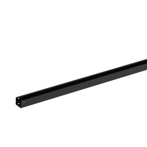Lengte a 3m. Kabelgoot gesloten 70mm zwart KG281