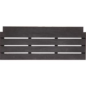 Bodemplaat WAC100 (bij hangende opstelling) houtcomposiet grijs 100x75cm