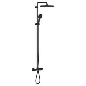 Tempesta 250 Cube Douchesysteem Bad, matte black (mat zwart) (prof)