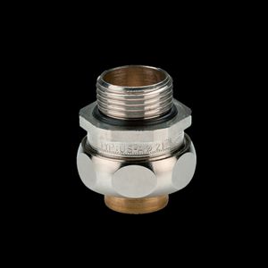Slangwartel messing vernikkeld EMC PG13,5 IP40 Ø19mm VVE=50