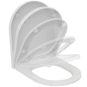 Closetzitting wrapover 360x440x40mm glanzend wit La Dolce Vita