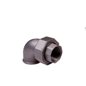 Knie 90° malleabel gietijzer verzinkt nr.95 1"