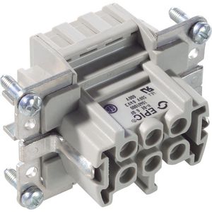 H-BE 6 BF FEMALE INSERT M.KLEMMFEDER VVE=10
