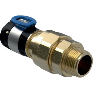 3-del. koppeling FLOWFIT pers 25x3/4"bt.dr. brons