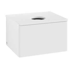 Wastafelonderkast Antao 600x360x500mm White Matt Lacquer L29010MT