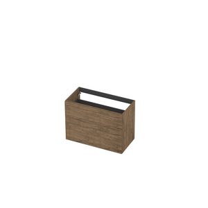 Onderkast 2L a-sym decor tbv grepen 90cm naturel eiken
