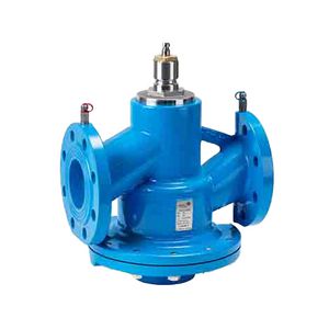 Drukonafh. 2-wegregelafsl. DN100 flens Max flow 50 m3/h