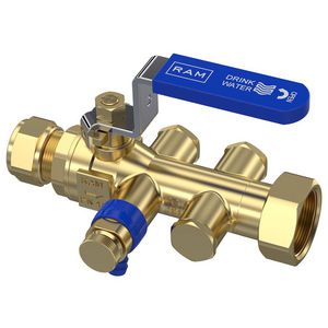 Terugstroombeveiliging EA met kogel en aft. 15mmx3/4"wartel k
