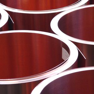 Bandkoper 1000x0,80mm SF-Cu F24 coil ca. 1000kg.