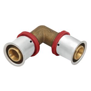 Kniekoppeling 90° Ultrapress (Multipress) 25x25mm K7230