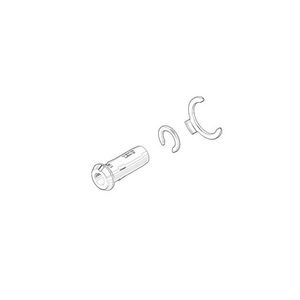 Aansluiting Set steunhulzen en borgringen 12x25mm