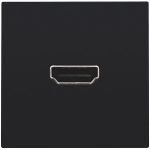 Afwerkingsset met HDMI-naar-HDMI-aansl. black coated