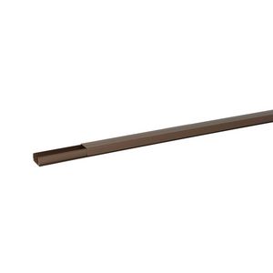 Lengte a 2m. Leidingkanaal MK 10 Mini-koker 5x2m bruin VVE=5