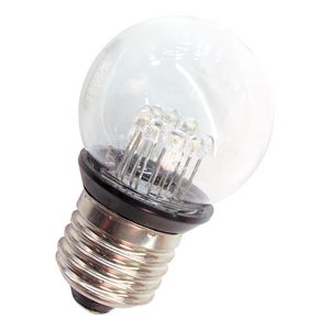 LED-Lamp Deco ball E27 0.85W 24lm warmwit helder VVE=10