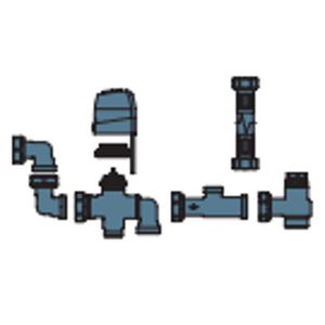 3-weg klep voor Aquarea Air Floor muurmontage 10,15,20