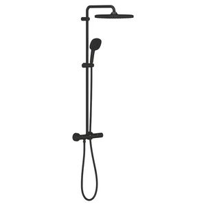 Tempesta 250 Cube Douchesysteem Max 8,0L/M matte black (mat zwart) (prof)
