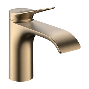 Vivenis fonteinkraan 80 rechte greep Brushed Bronze