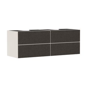 Badmeubel Xevolos E SMB 1570/550 4L 2 inbouwwastafels TDG