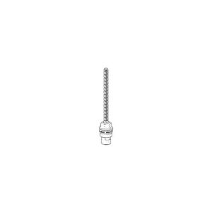 Bovendeel linkssluitend zonder gat 1/2" 9090032020090