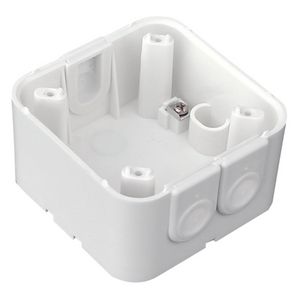 Toebehoren Opbouwsokkel Indoor 180 zuiver wit