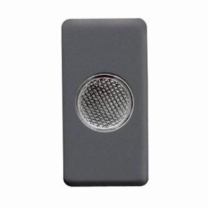 ENKELE INDICATIELAMP-12/24/250 V-TRANSPARANT-1 MODULE