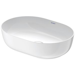 LUV #037950 opzetwastafel 500mm wit zonder kraangat geslepen onderzijde