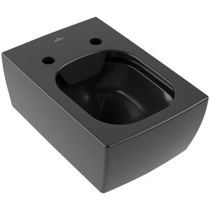 Wandcloset diepspoel Rimless Memento 2.0 375x560mm Pure Black CeramicPlus (excl. zitting)